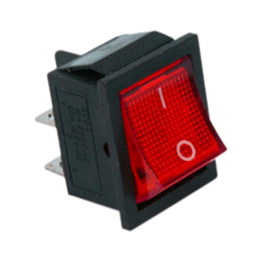 Square Red Switch 1 pcs image 0