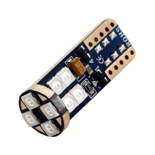 T10 LED 12 Led Canbus 2 pcs Blue image 0