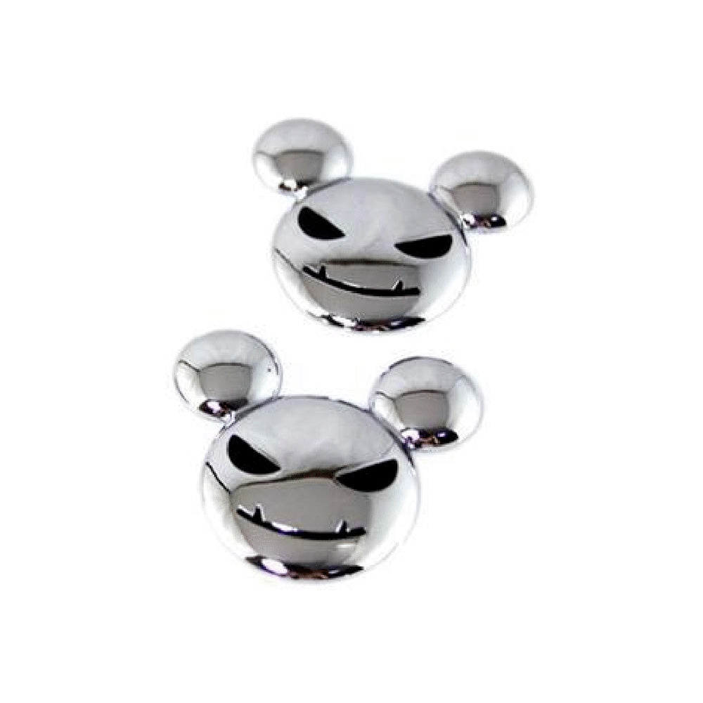 Emblem Mickey face Satanic 2 pcs image 0