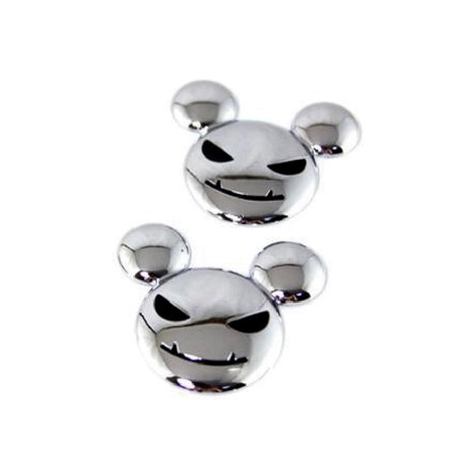 Emblem Mickey face Satanic 2 pcs image 0