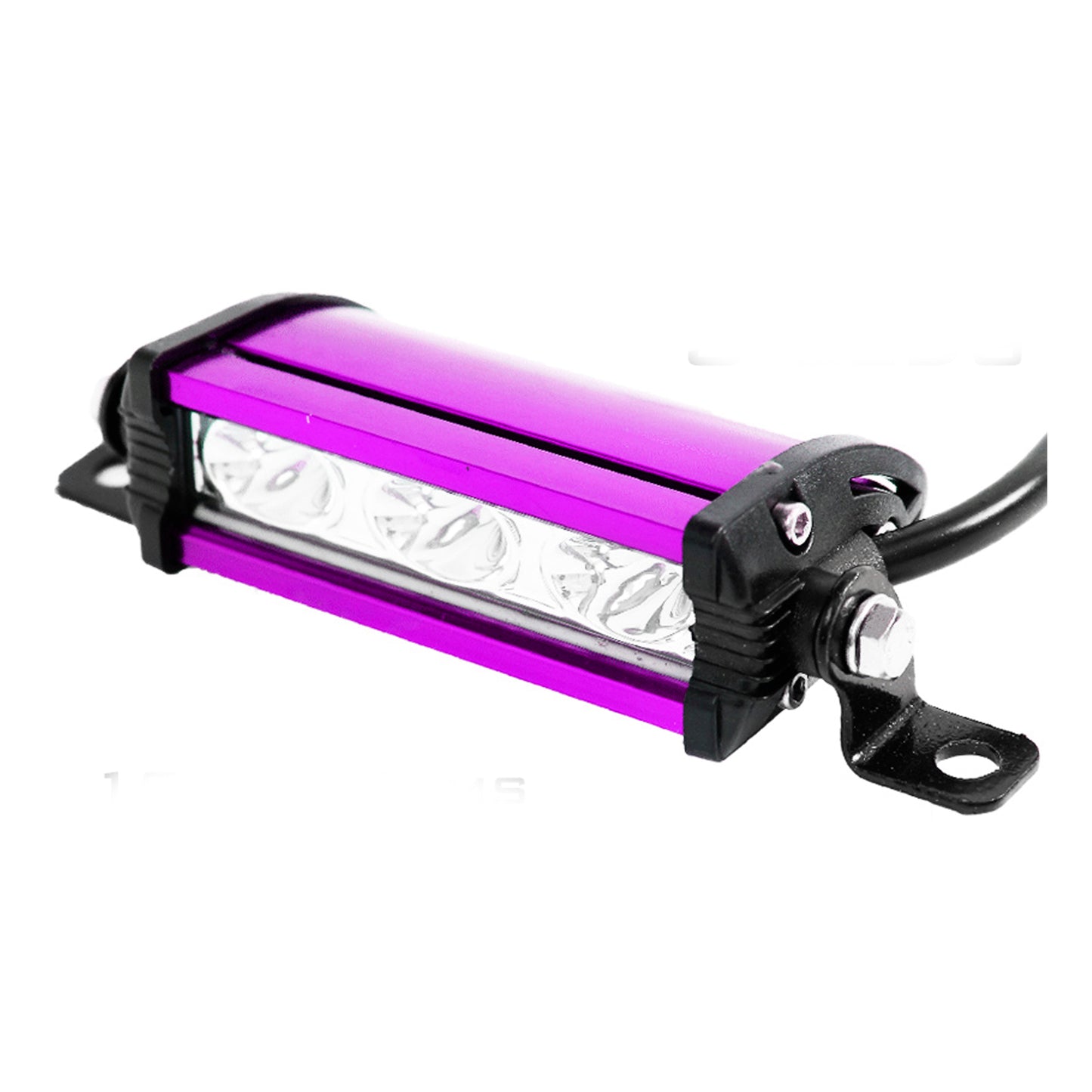 Alu Purple 3 LED Light Bar image 0