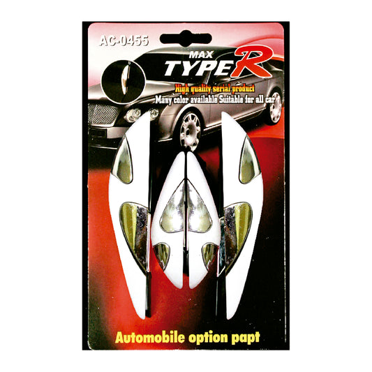 Door Protector Chrome White XB-029 4 Pcs image 0