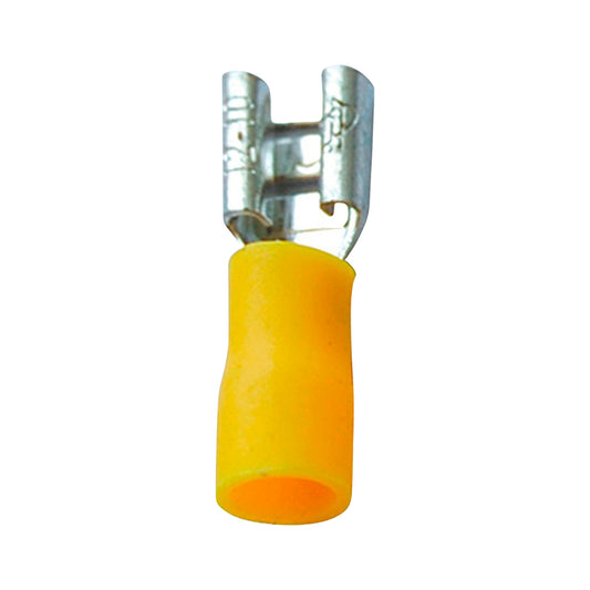 Female Yellow Terminal 100 Pcs image 0