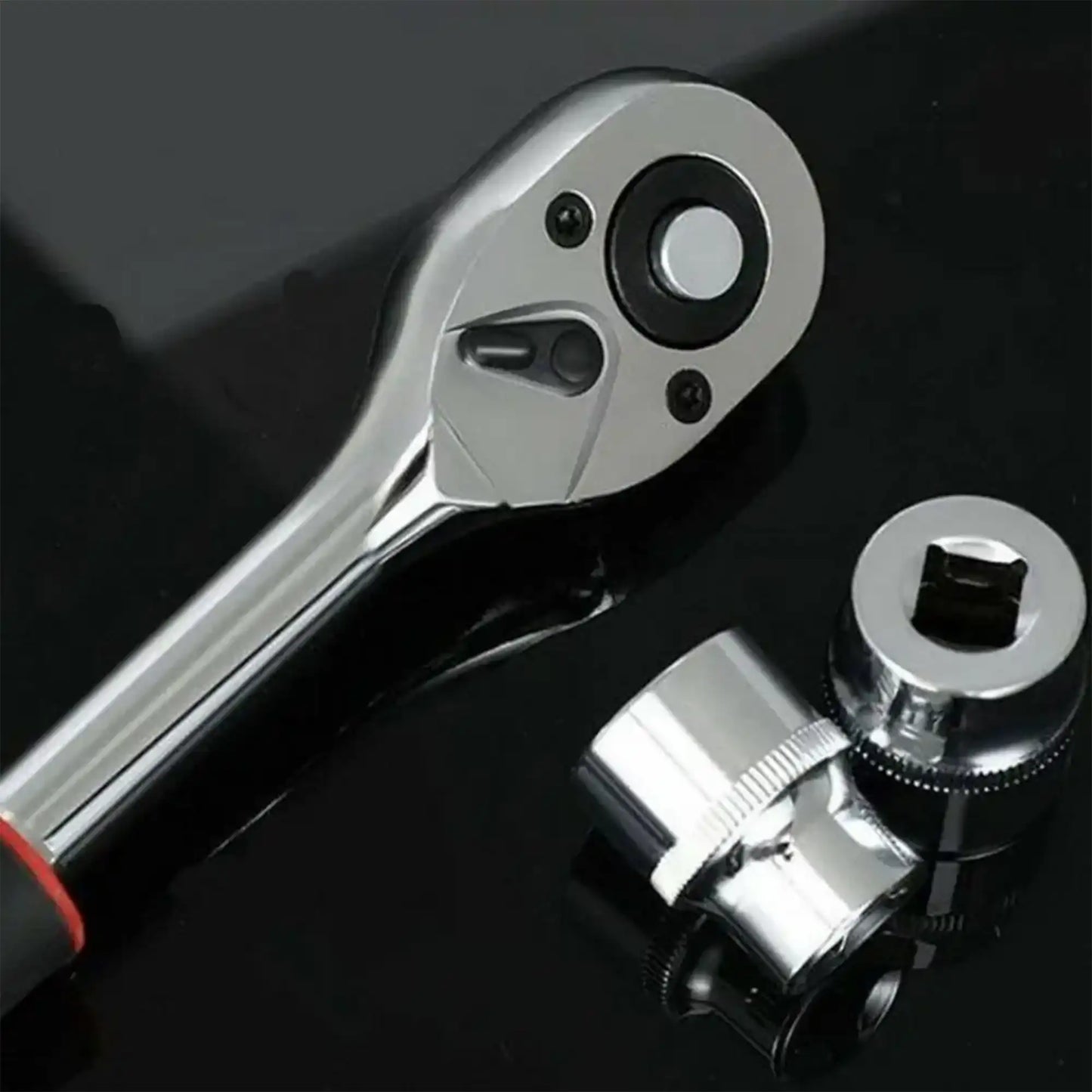 12-piece ratchet wrench set 1/4 image 3