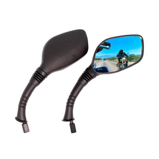 Rearview Mirror square 2 pcs Black image 0