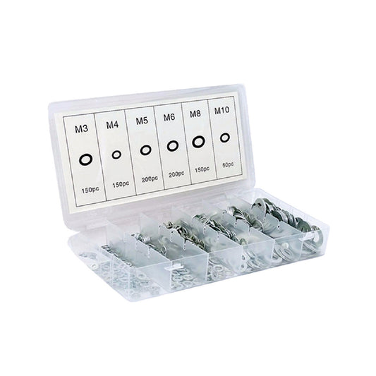 900pcs Ring Gasket Flat Washers Assortment image 0