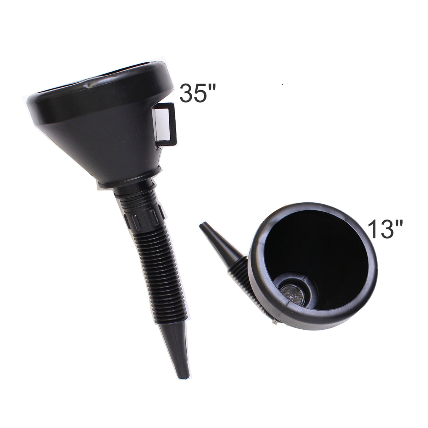 Plastic Funnel W/Strainer Net image 0