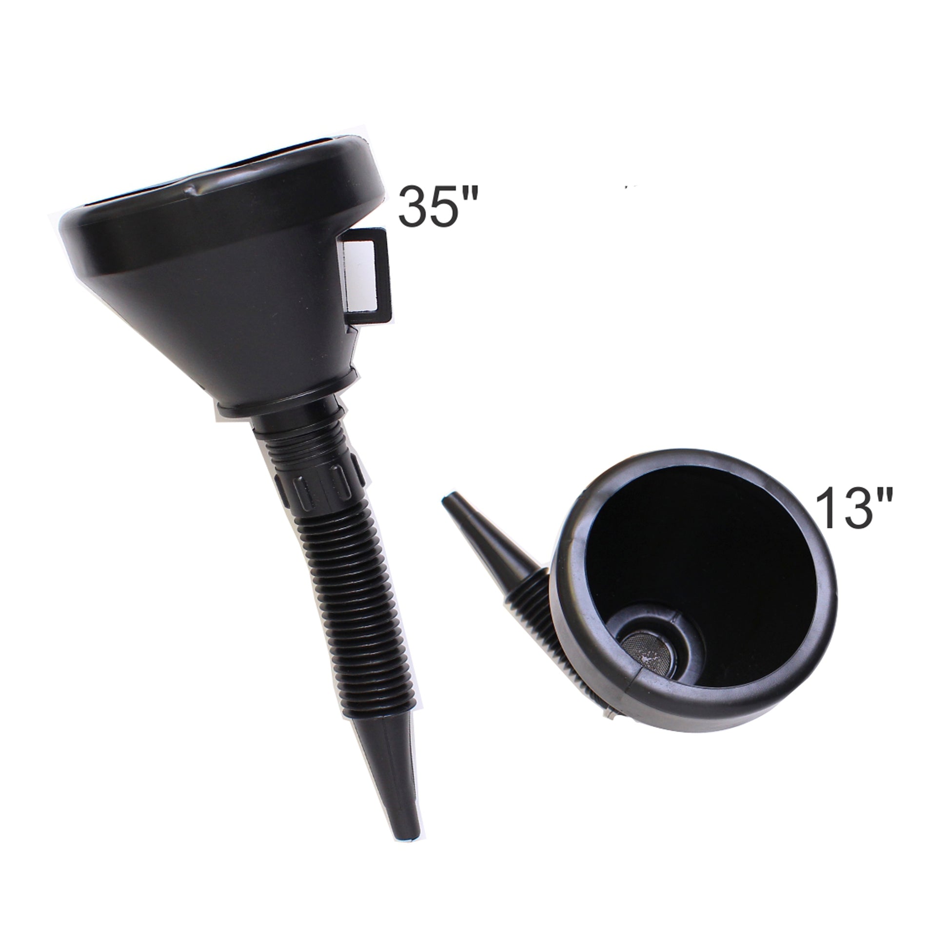 Plastic Funnel W/Strainer Net image 0