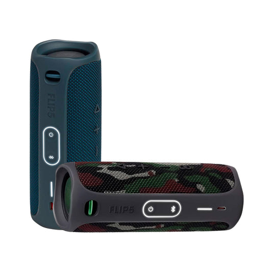 Flip5 Port Speakers 5W 45Mm Fm Bt Tf Usb Led Aux image 0