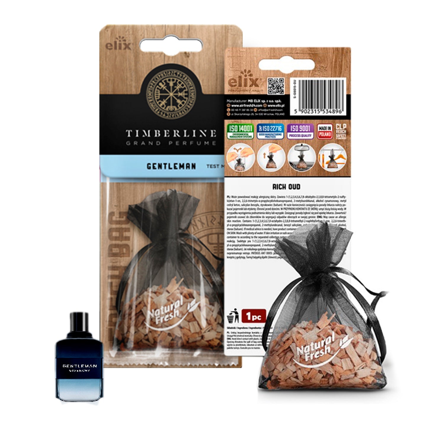 Timberline Wood Fresh Bag Gentleman image 0