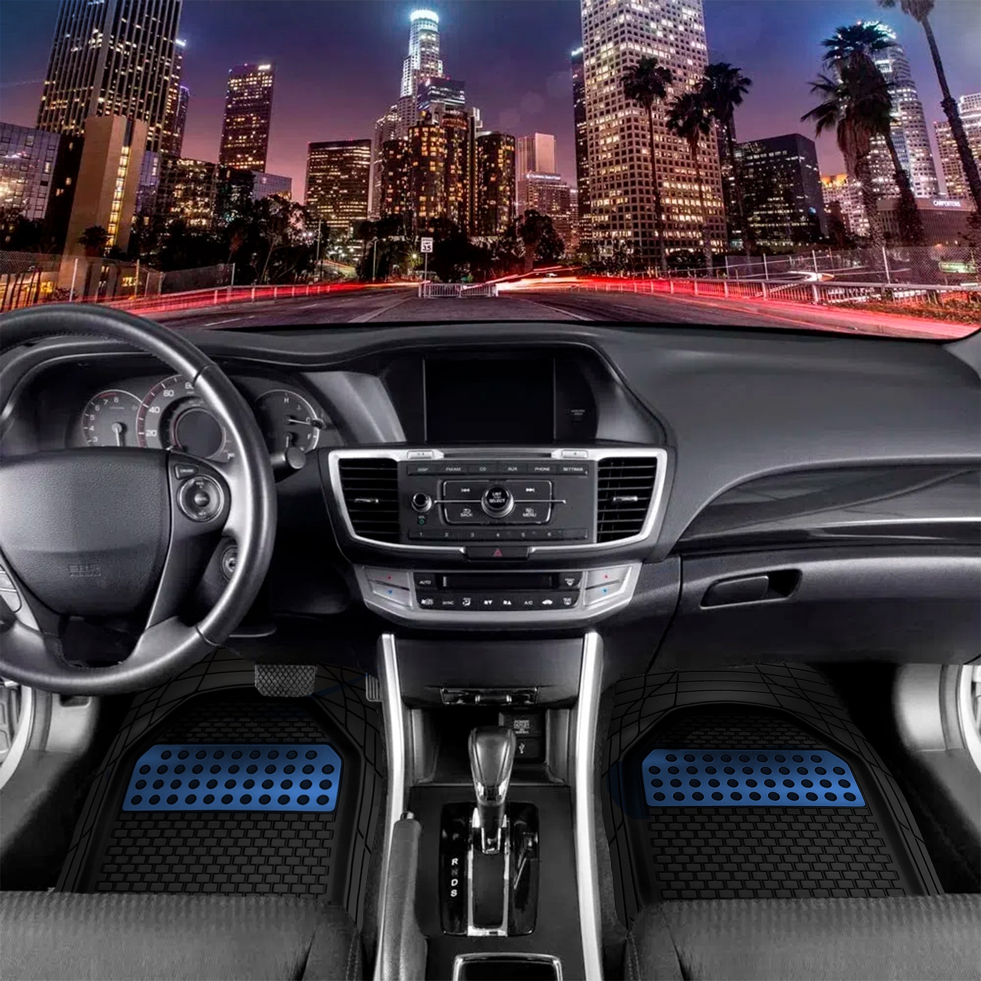 Car Mats Mod Xcalibur Black-Blue image 2