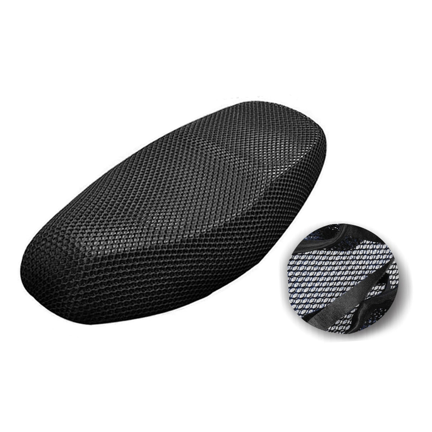 Motorcycle Seat Cover Black image 0