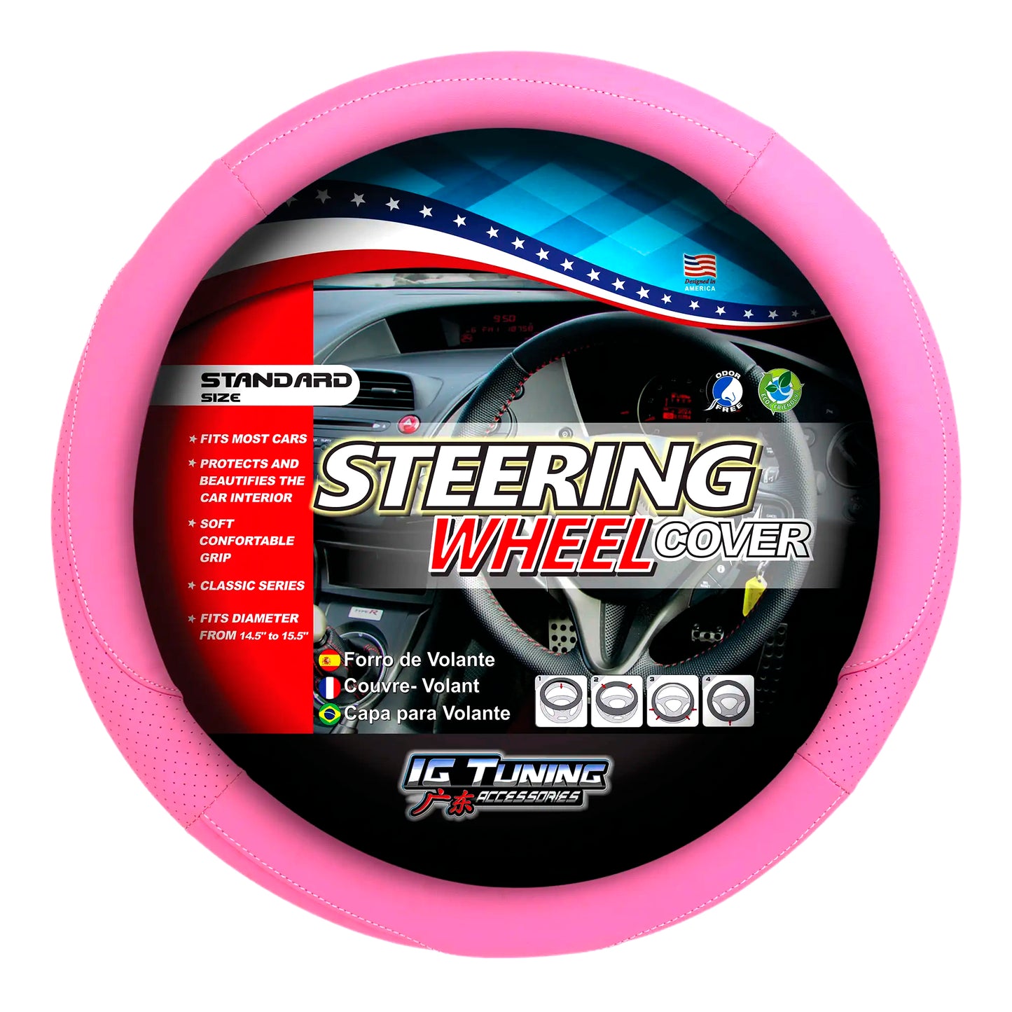 Steering Wheel Cover Koko 26 Rose image 0
