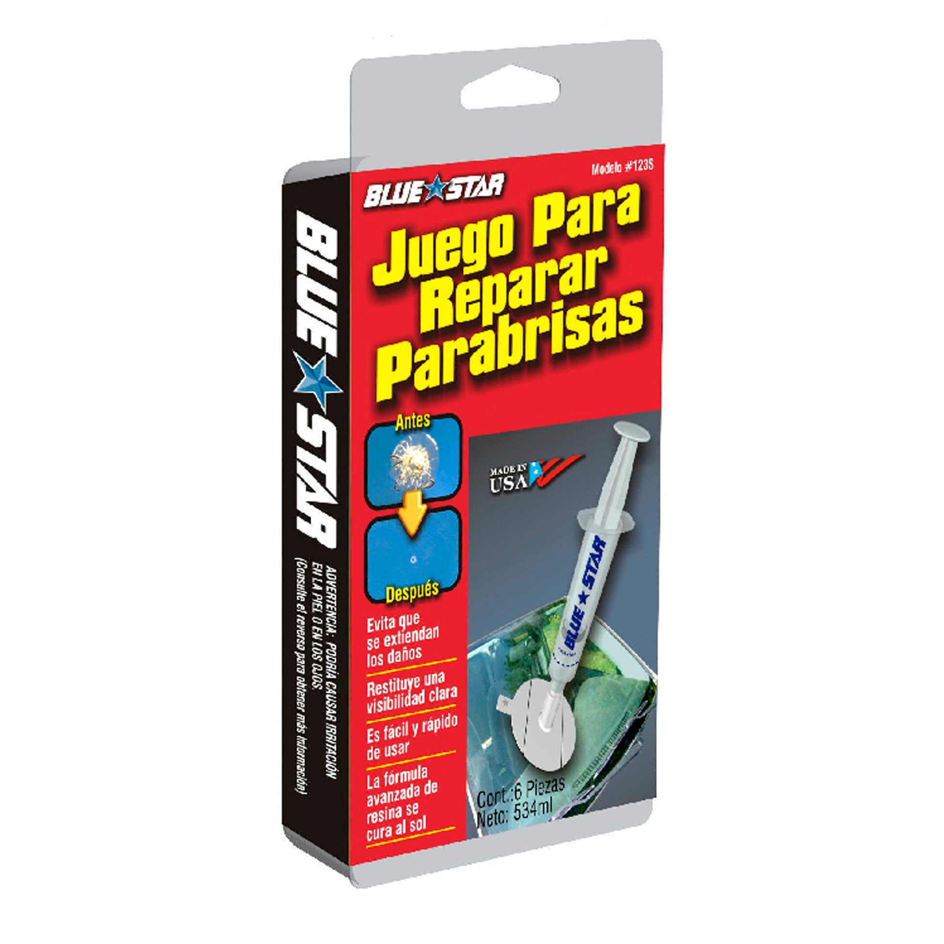 Windshield Repair Kit Spanish Info image 0