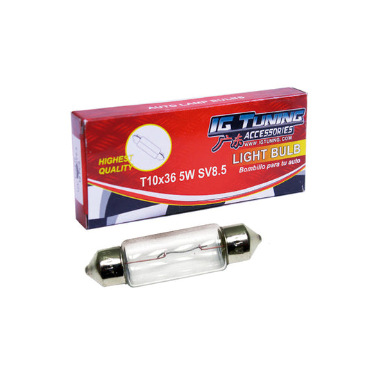 Dome Light Bulb T10x36 10 pcs image 0