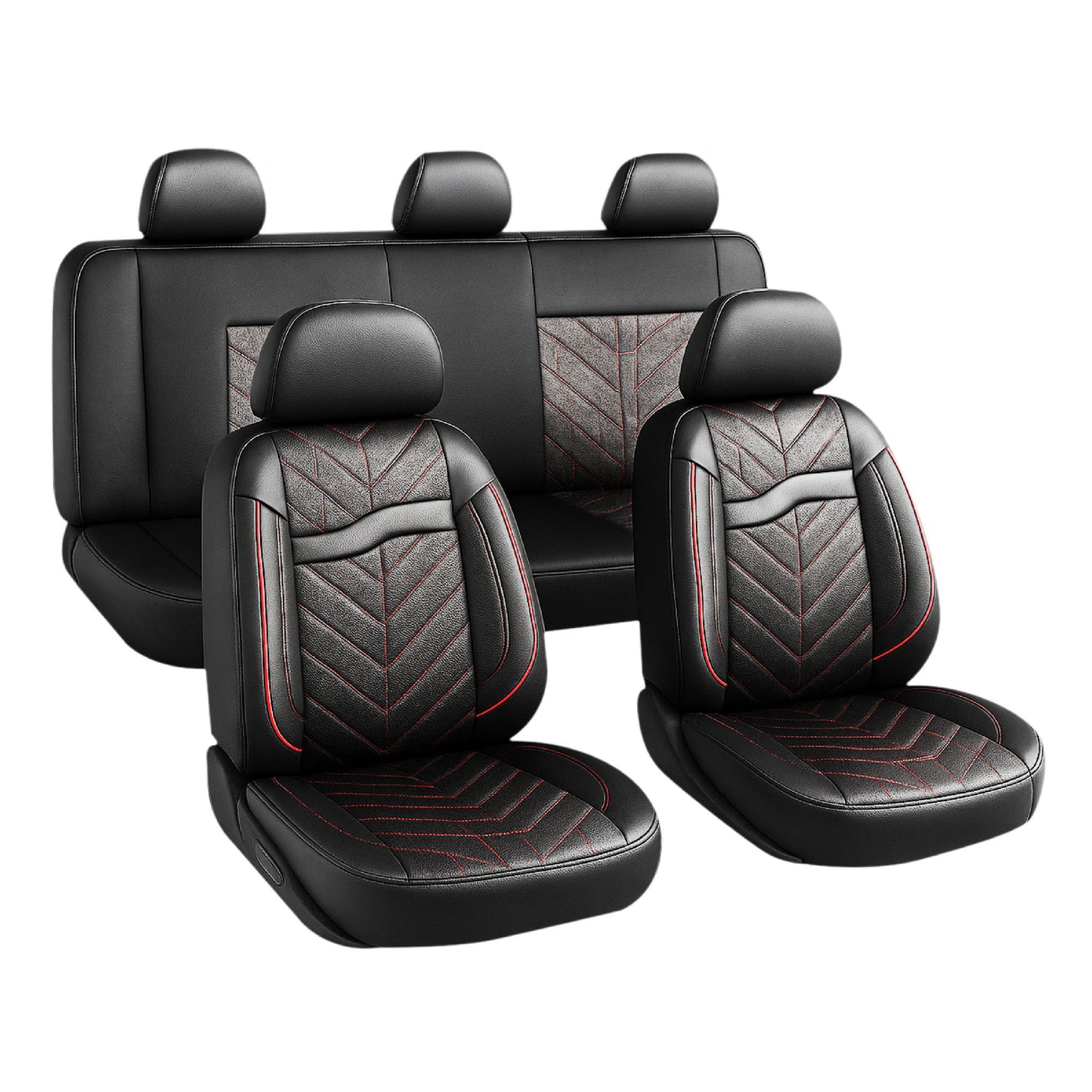 Mod Piemonte Seat Cover 11 pcs Red image 0