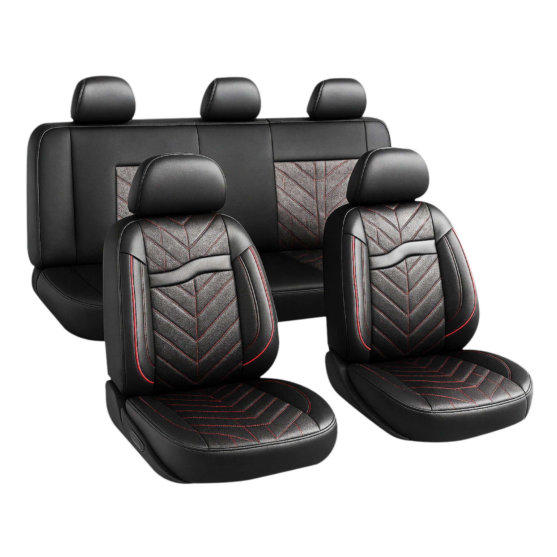 Mod Piemonte Seat Cover 11 pcs Red image 0