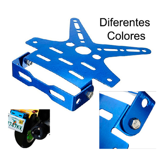 Motorcycle Alu License Plate holder image 0