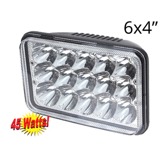 LED Light headlamp 6x4 1 pcs image 0