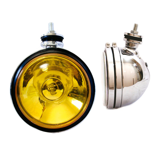 Off Road 6 inch Chrome Yellow 1 pcs image 0