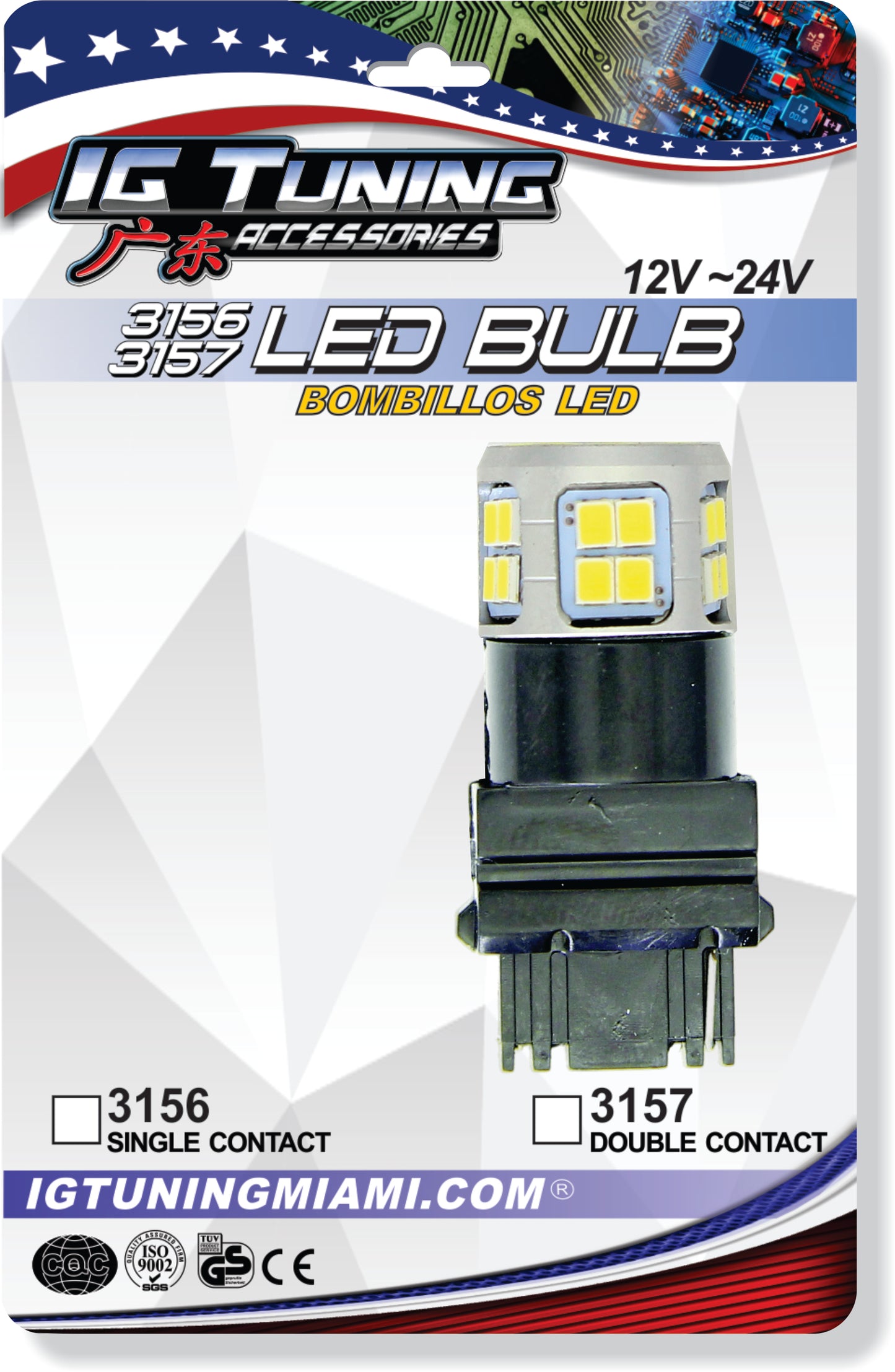 3157 LED Double Contact 30 LED White image 8