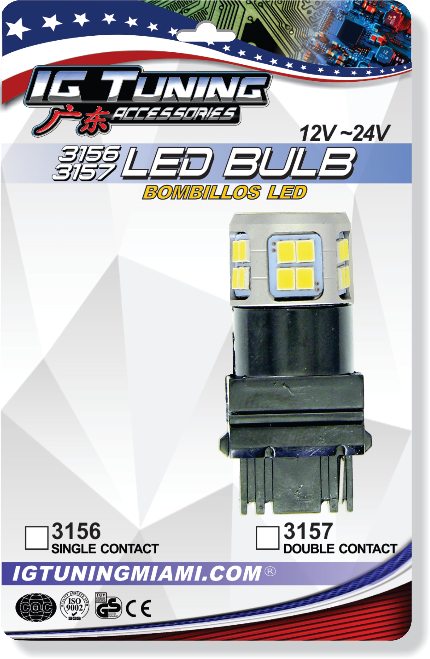 3157 LED Double Contact 30 LED White image 8