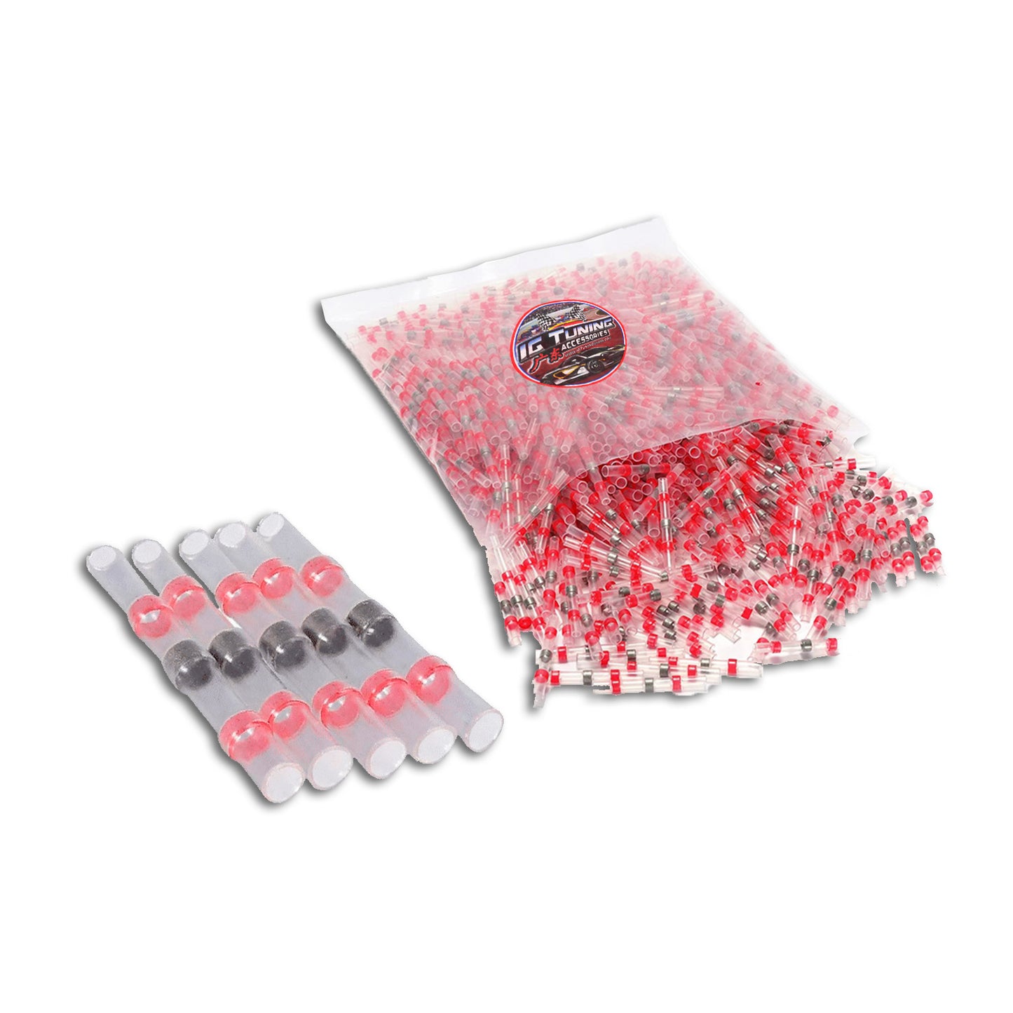Heat Shrink Solder Seal Wire Connectors AWG 22-18 100 pcs image 0