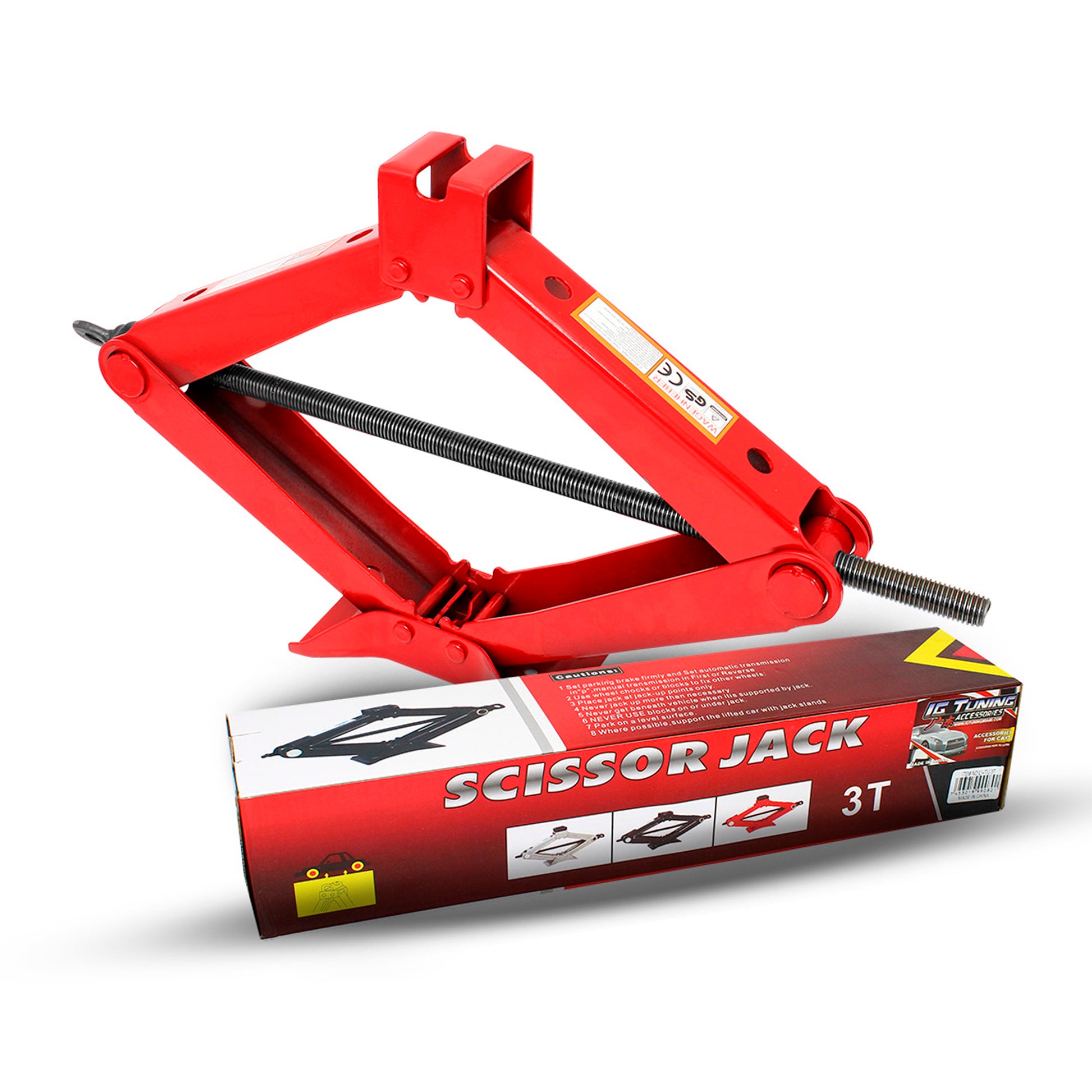 3 Ton Scissor Trolley Jack image 0