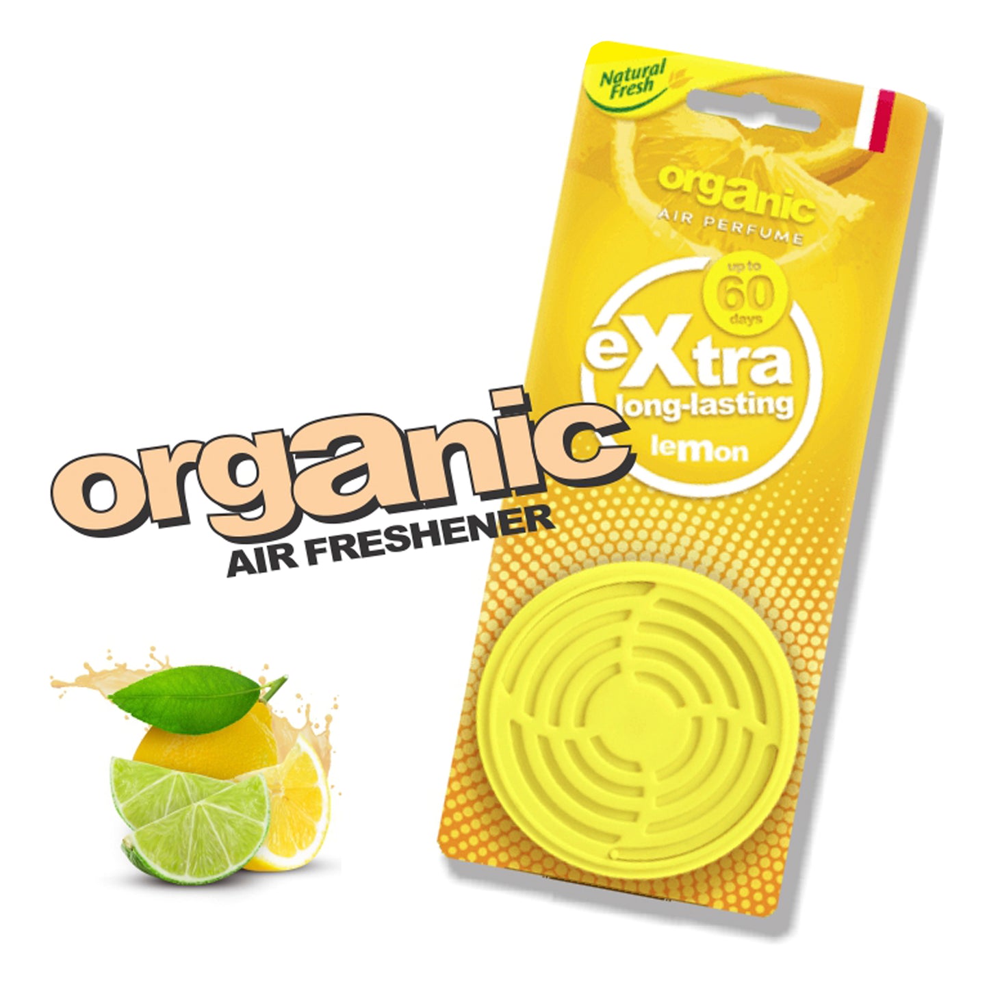 Organic Can With Header Lemon 42G image 0