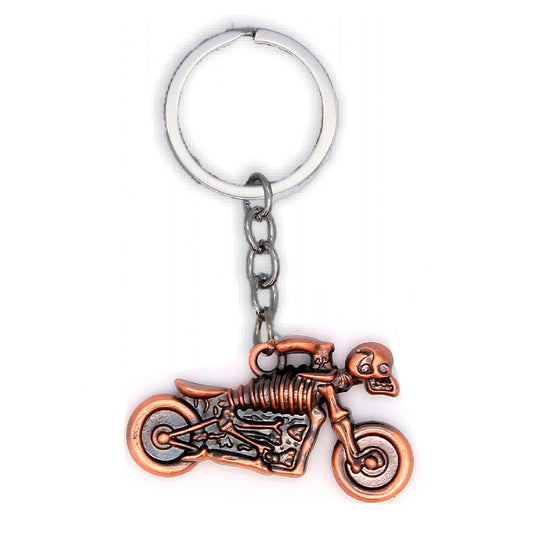 Moto skeleton Key Chain image 0
