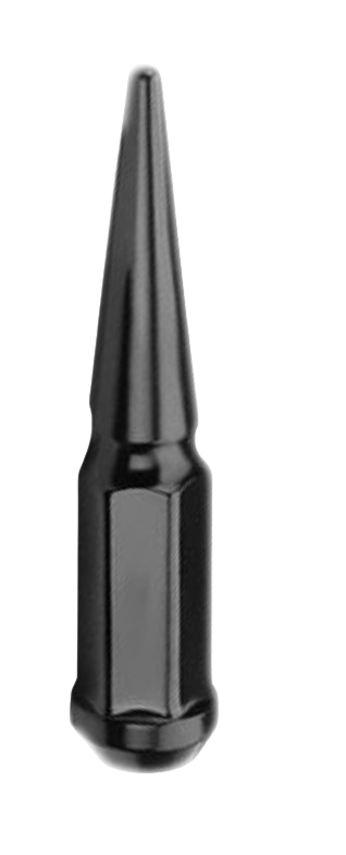 Spike Lug Nut 4.4 inch 12x1.5 Black 25 pcs image 2