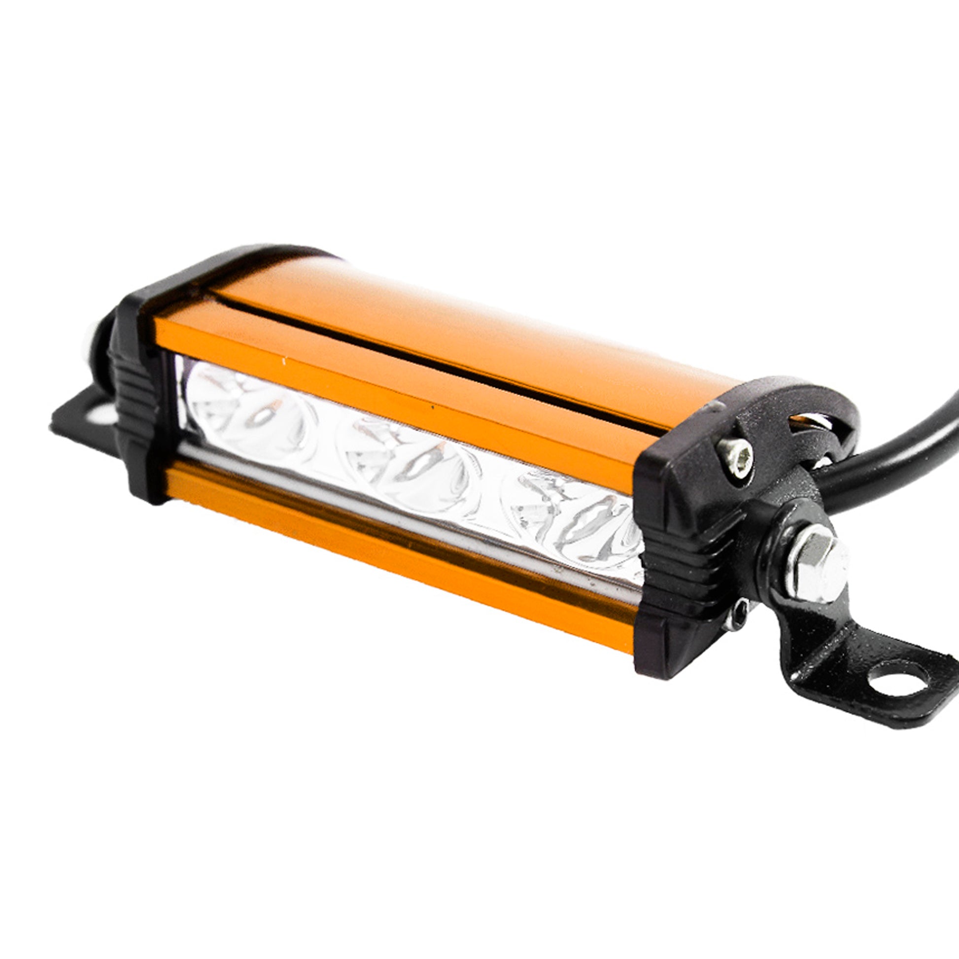 Alu Orange 3 LED Light Bar image 0