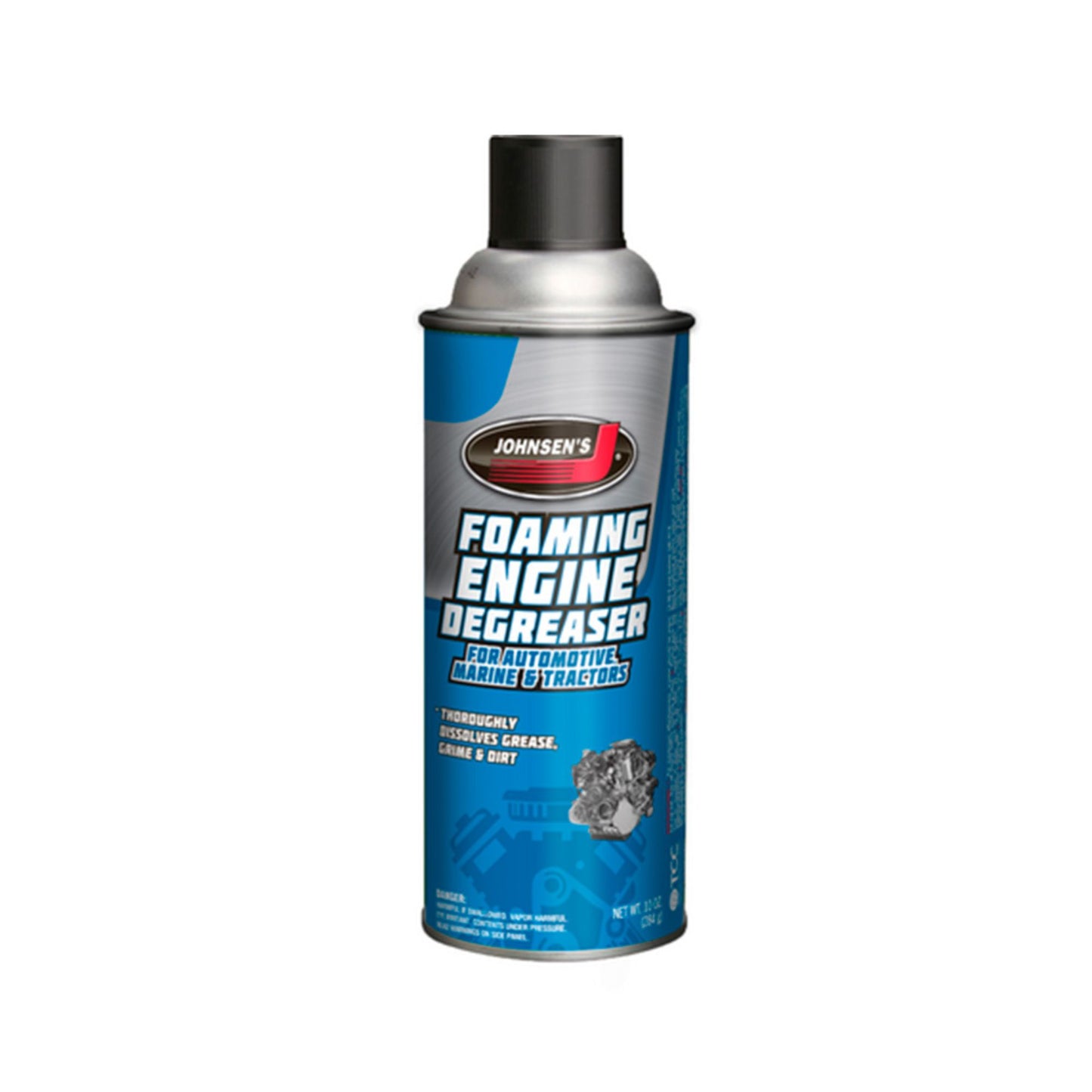 Jhn Engine Degreaser Spray Foam 10 oz 12 pcs image 0