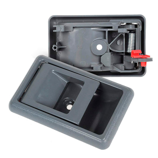 Plastic Handle Car Door Gray 1 pcs image 0