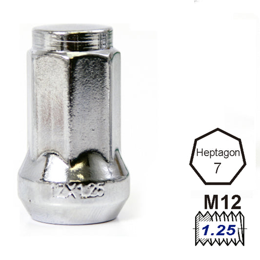 Nut 7 Sides 30 mm 12 x 1-25 image 0