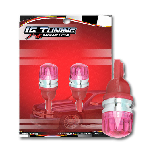 T10 1Led Mod Star 2 Pcs Red image 0