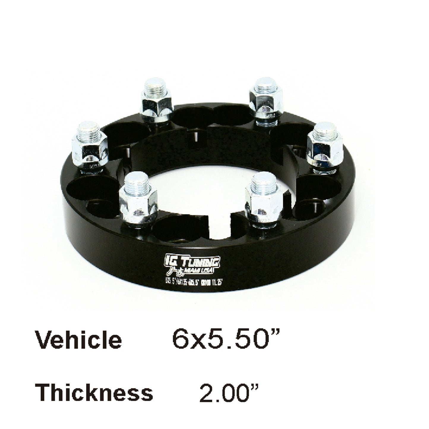 Adapter 6x5.5 to 6x5.5 CB106mm T2 1pcs image 0