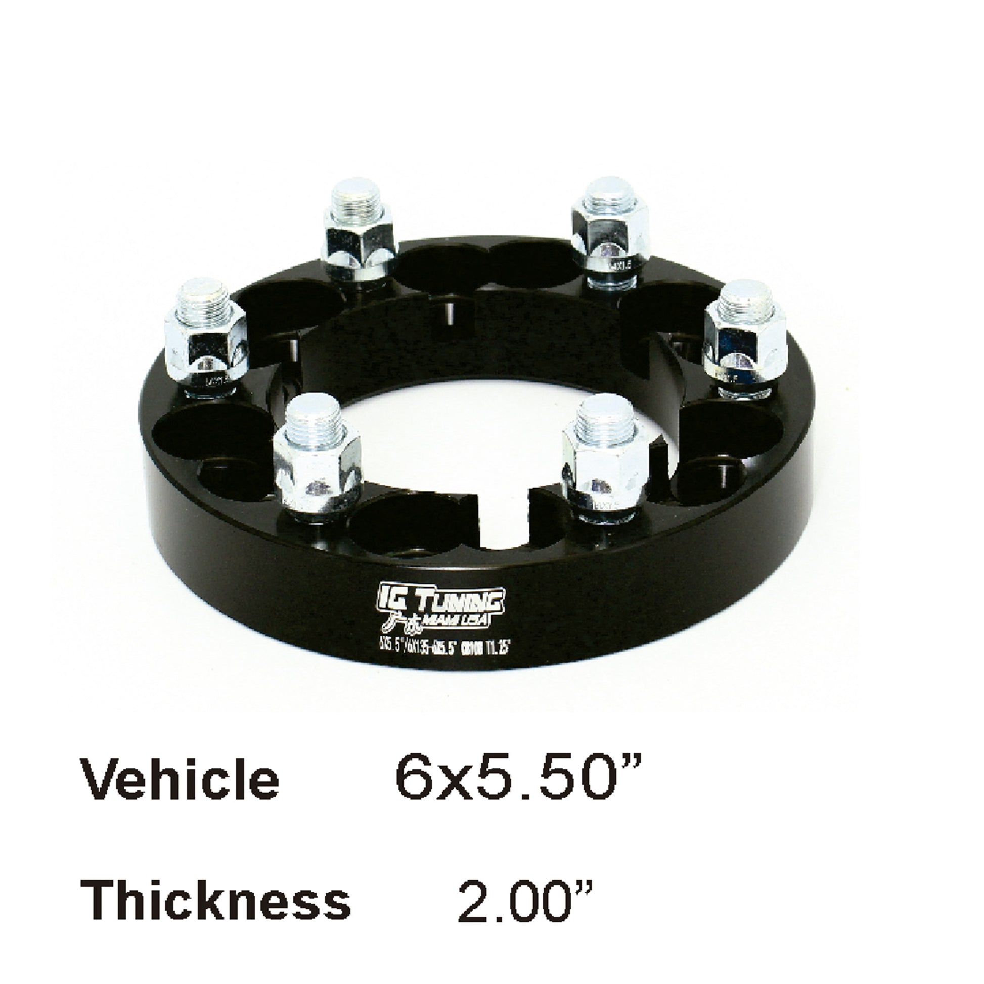 Adapter 6x5.5 to 6x5.5 CB106mm T2 1pcs image 0