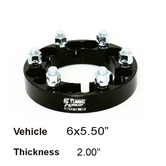 Adapter 6x5.5 to 6x5.5 CB106mm T2 1pcs image 0