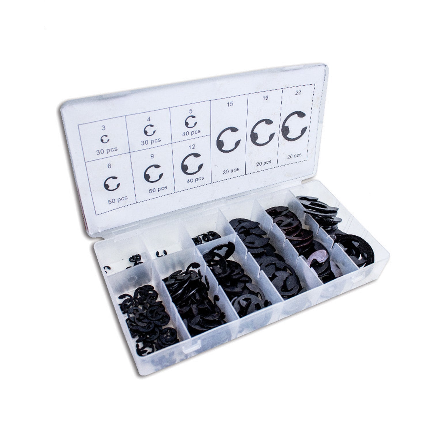 300 pcs e-Type Circlip Combination image 0