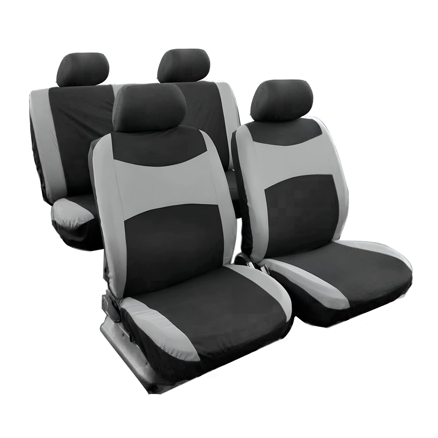 Seat Cover Kit Black-Gray image 0