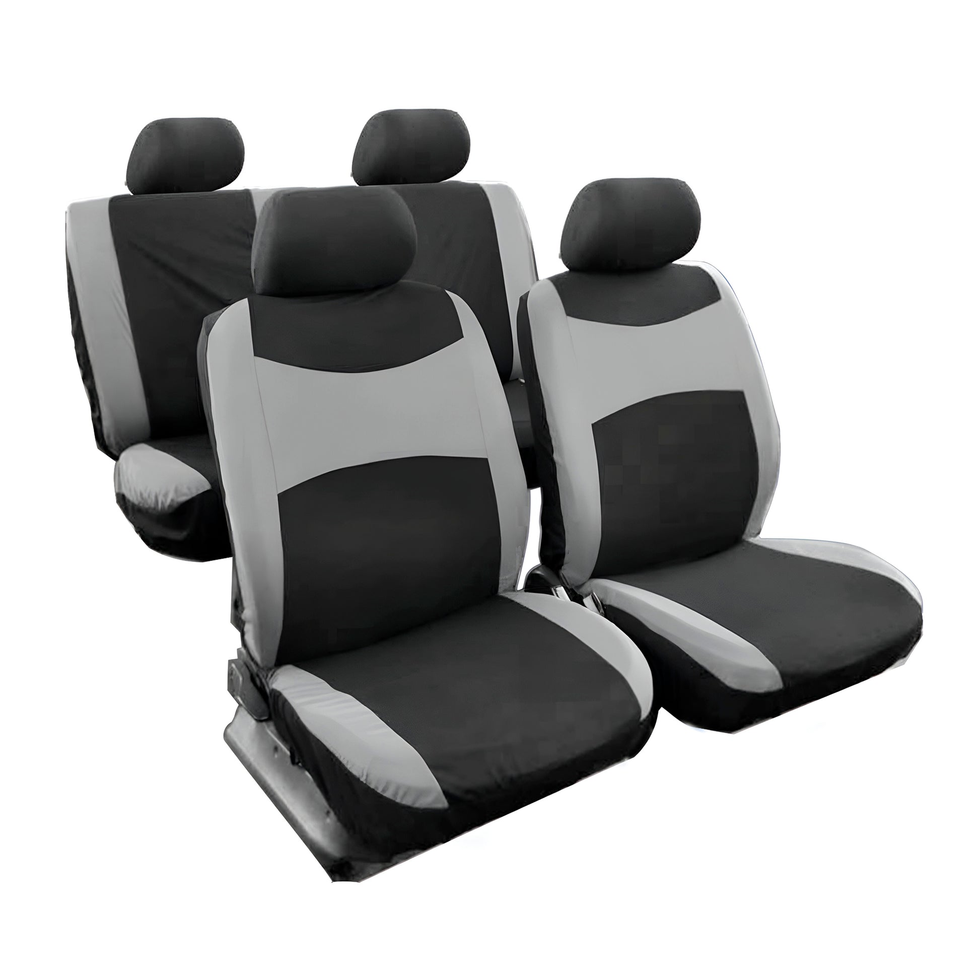 Seat Cover Kit Black-Gray image 0