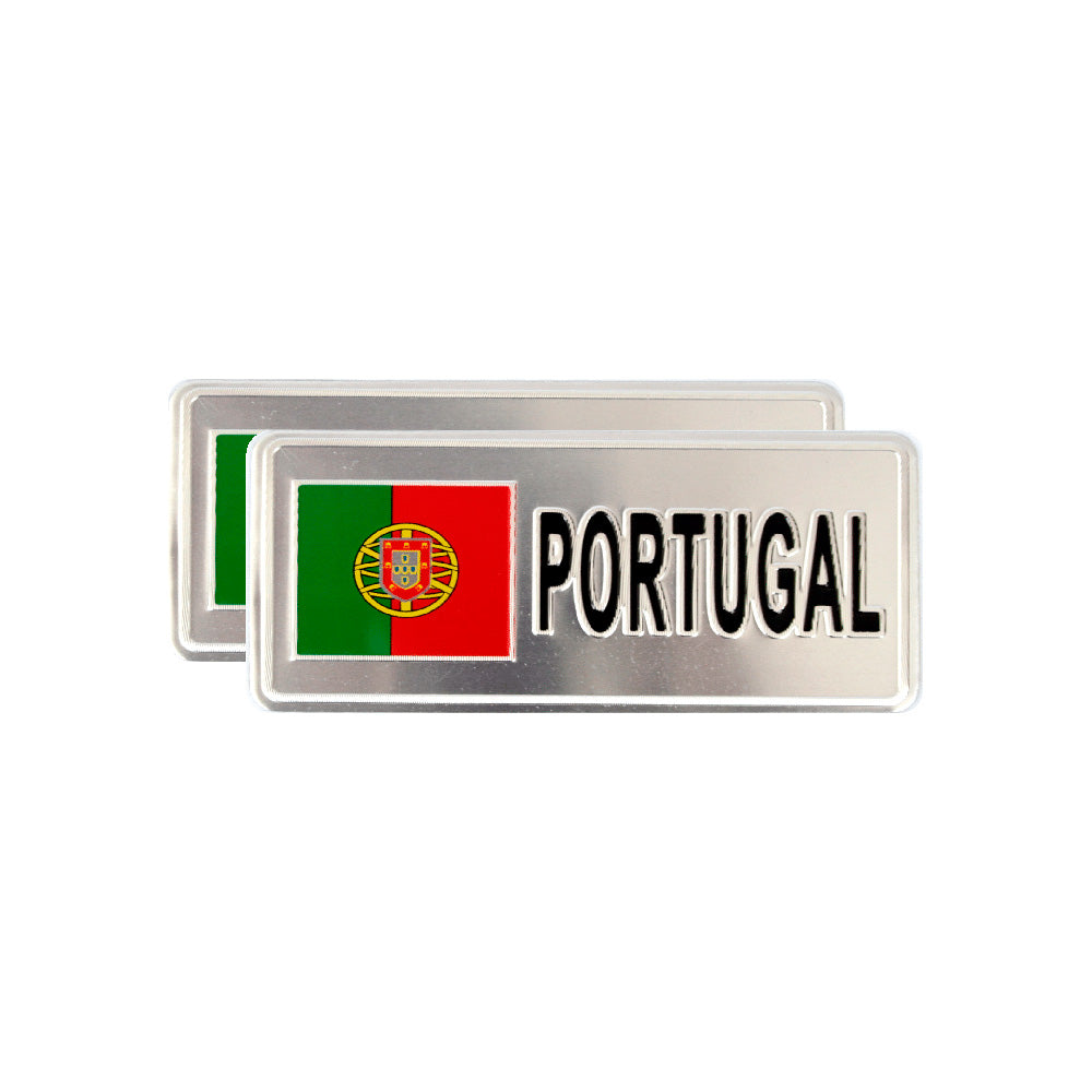Flag Emblem Portugal 2 pcs image 0