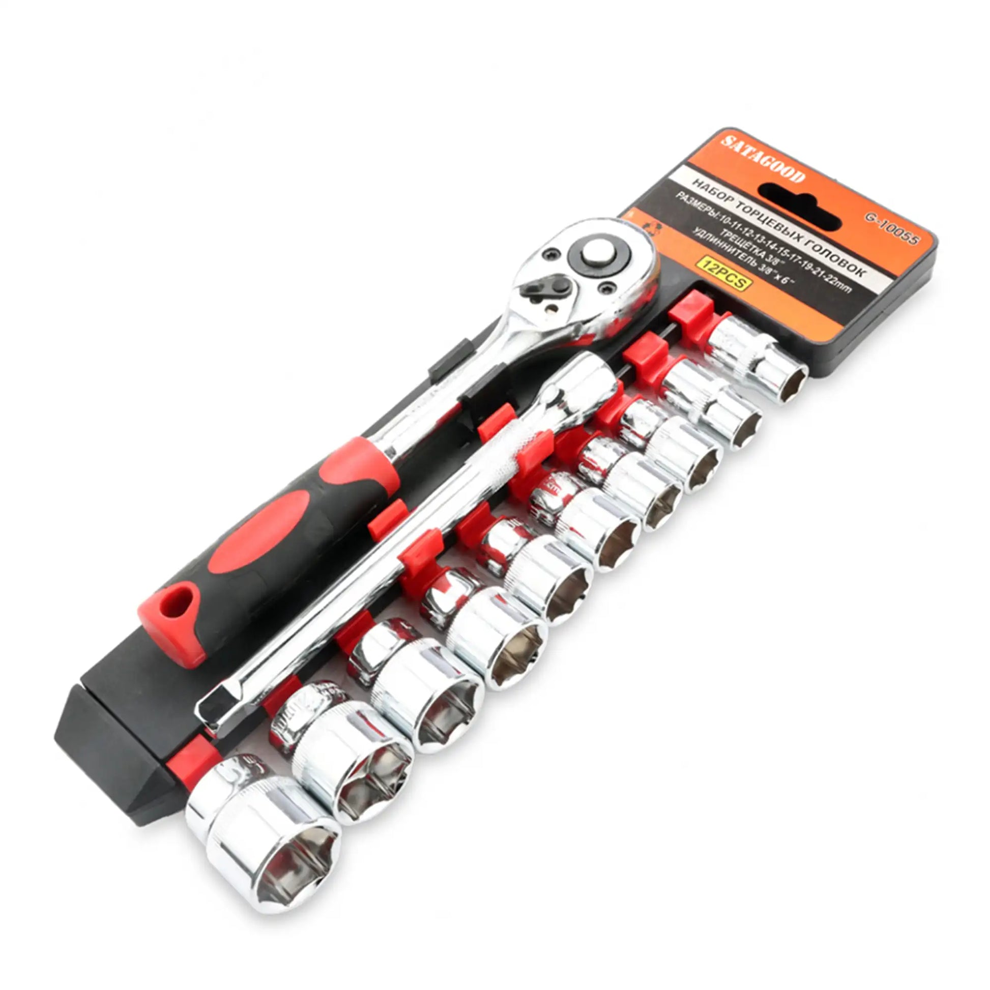 12-piece ratchet wrench set 3/8 image 0
