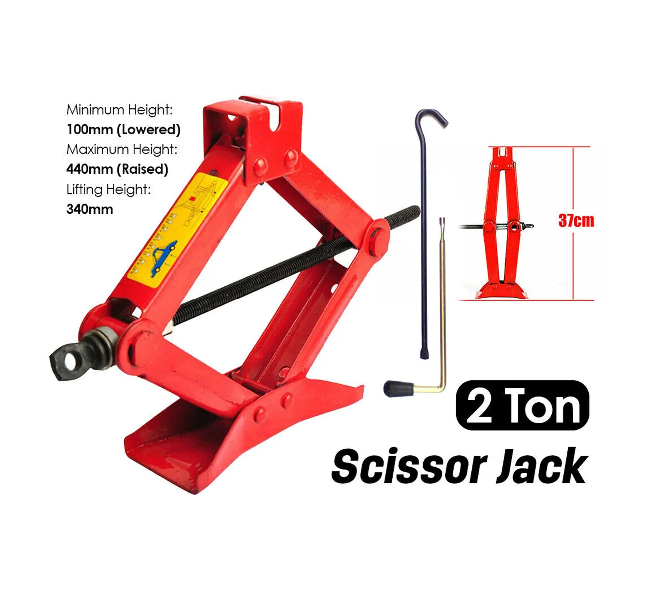 Scissor Jack 2 Ton image 3