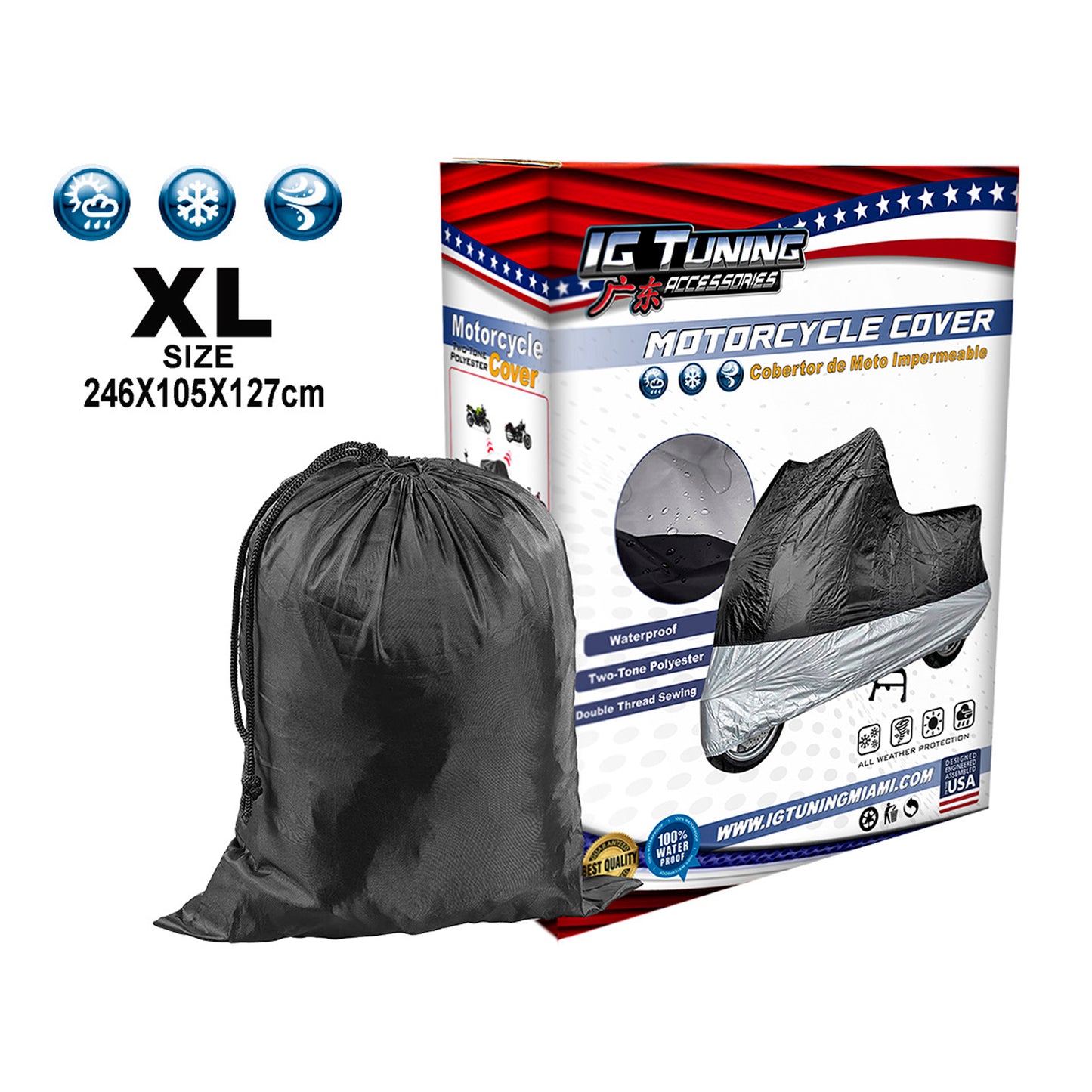 Motorcycle Cover Special XL Size image 0
