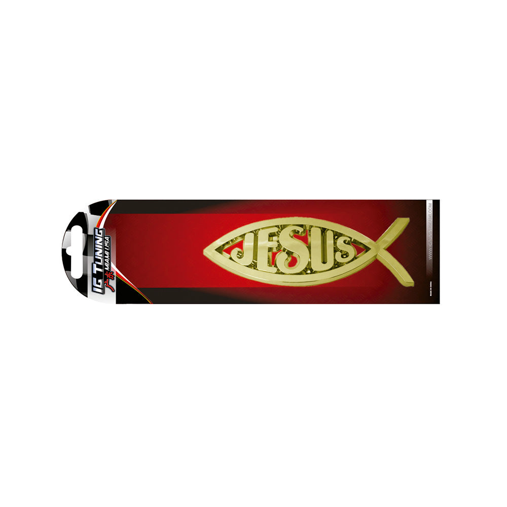 Gold Jesus Emblem image 0