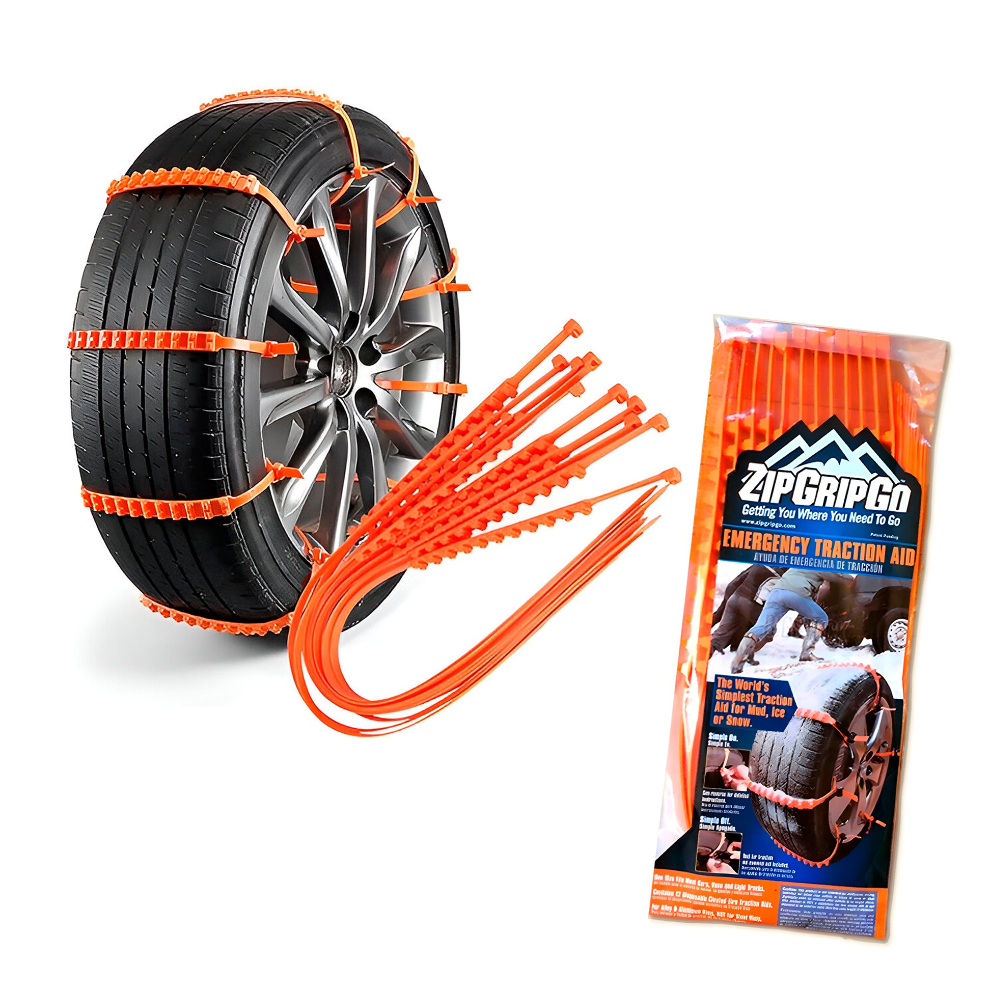 Emergency Car Tire Chain For Snow and Mud image 0