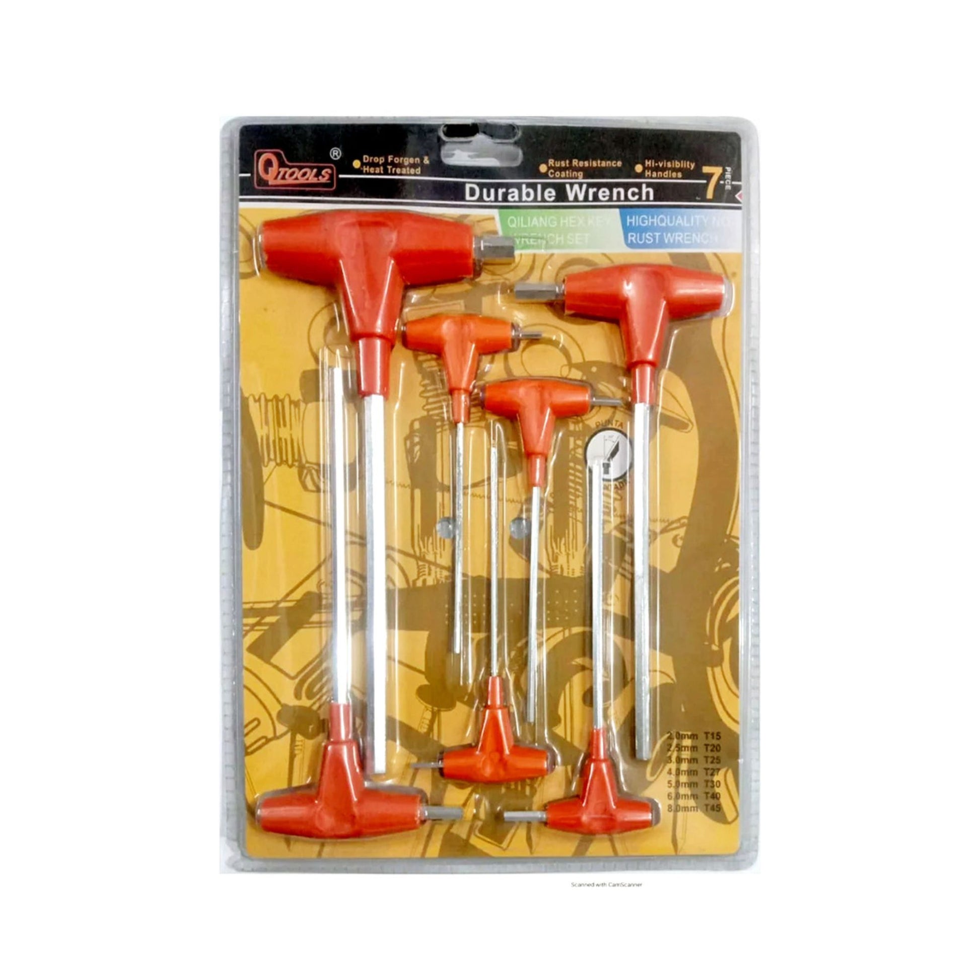 Kit Inner Hexagon 7 pcs image 0