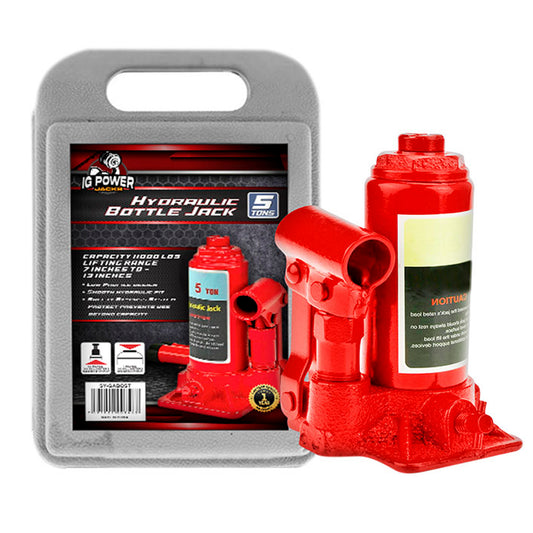 Bottle Jack 5 ton in Plastic Case image 0